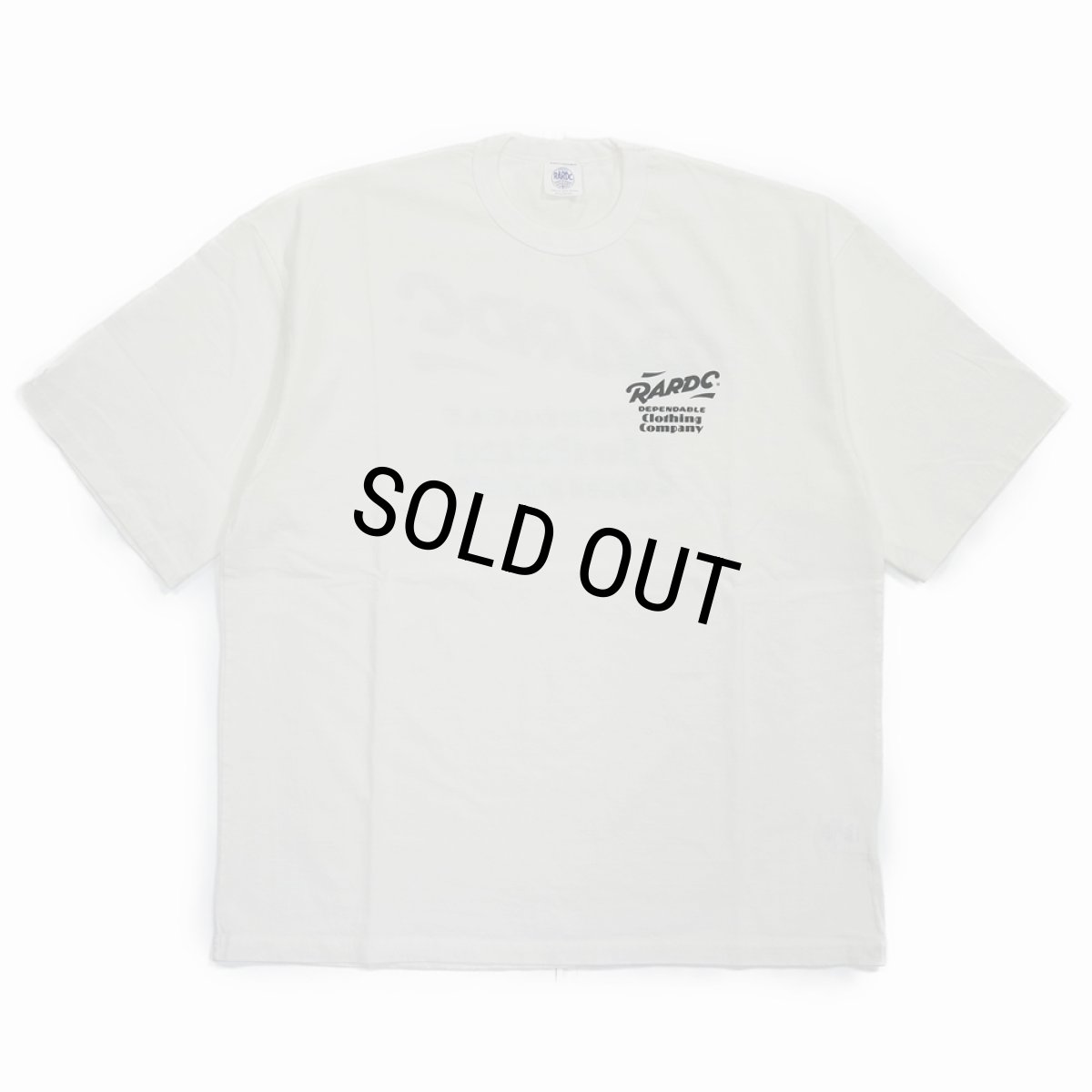 画像2: 【40%OFF】ROUGH AND RUGGED/DESIGN SS（WHITE）［プリントT-25春夏］ (2)