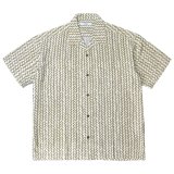 exodus/AJIRO BAMBOO S/S  HAWAIIAN SHIRT（KHAKI）［アジロバンブーハワイアンシャツ-25春夏］