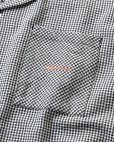 画像4: TIGHTBOOTH/SEERSUCKER ALOHA（B/W Gingham）［シアサッカーアロハ-25夏］