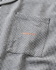 画像4: TIGHTBOOTH/SEERSUCKER ALOHA（B/W Gingham）［シアサッカーアロハ-25夏］ (4)