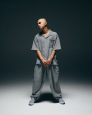 画像3: TIGHTBOOTH/SEERSUCKER BALLOON PANTS（B/W Gingham）［シアサッカーバルーンパンツ-25夏］ (3)