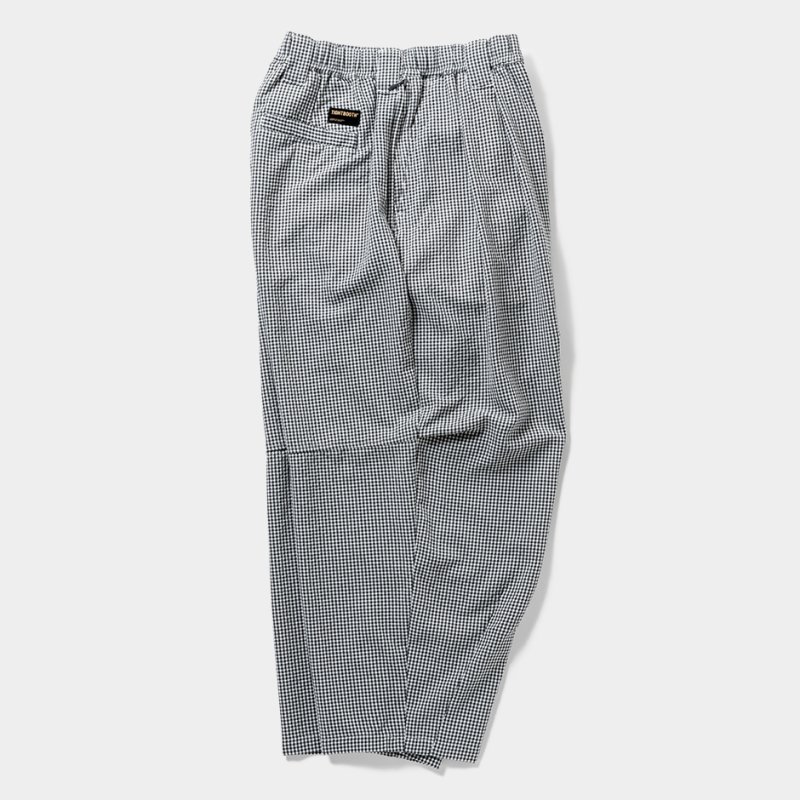 画像2: TIGHTBOOTH/SEERSUCKER BALLOON PANTS（B/W Gingham）［シアサッカーバルーンパンツ-25夏］