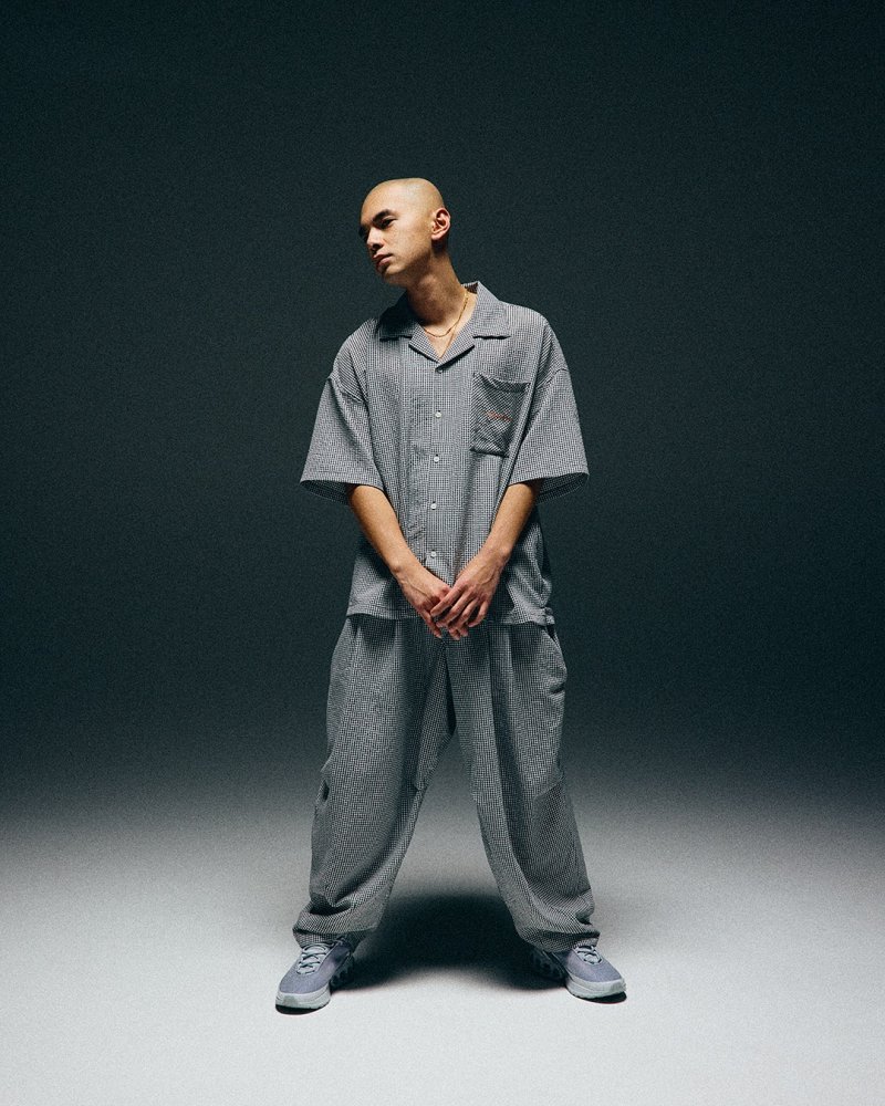 画像3: TIGHTBOOTH/SEERSUCKER BALLOON PANTS（B/W Gingham）［シアサッカーバルーンパンツ-25夏］