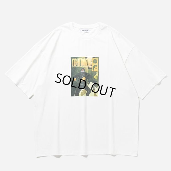 画像1: TIGHTBOOTH/RUN S/S T-SHIRT（White）［プリントT-25夏］