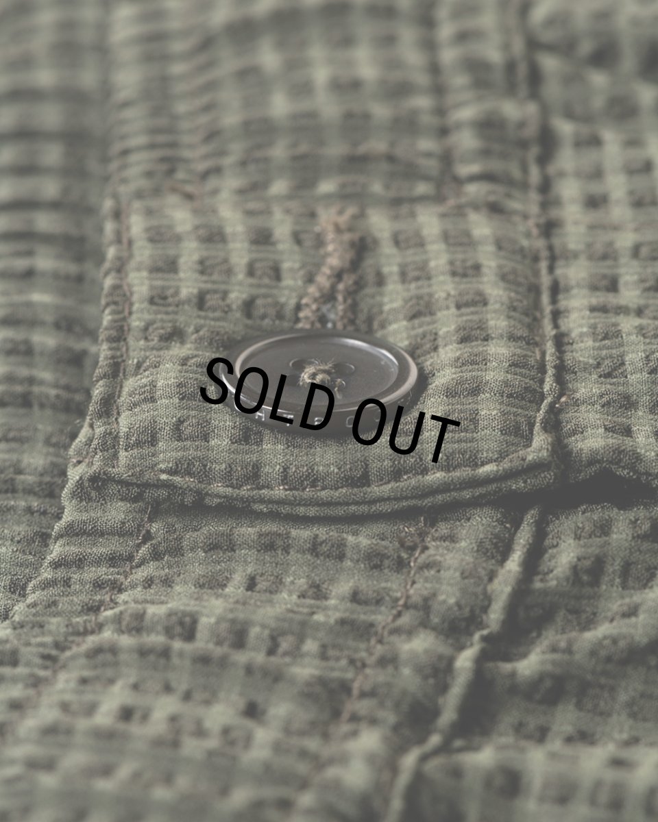 画像5: 【20%OFF】TIGHTBOOTH/SEERSUCKER BALLOON PANTS（Olive）［シアサッカーバルーンパンツ-25夏］ (5)