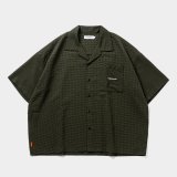 TIGHTBOOTH/SEERSUCKER ALOHA（Olive）［シアサッカーアロハ-25夏］