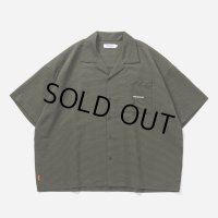 TIGHTBOOTH/SEERSUCKER ALOHA（Olive）［シアサッカーアロハ-25夏］