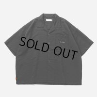 TIGHTBOOTH/SEERSUCKER ALOHA（Black）［シアサッカーアロハ-25夏］