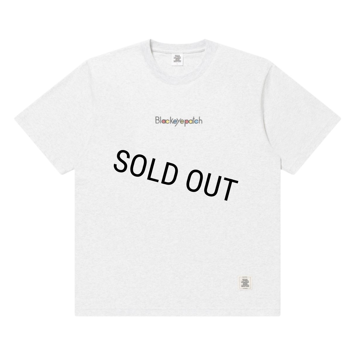 画像1: BlackEyePatch/TOP CHART LOGO TEE(ASH) (1)