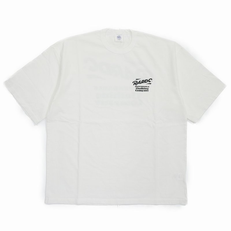画像1: ROUGH AND RUGGED/DESIGN SS（WHITE）［プリントT-25春夏］