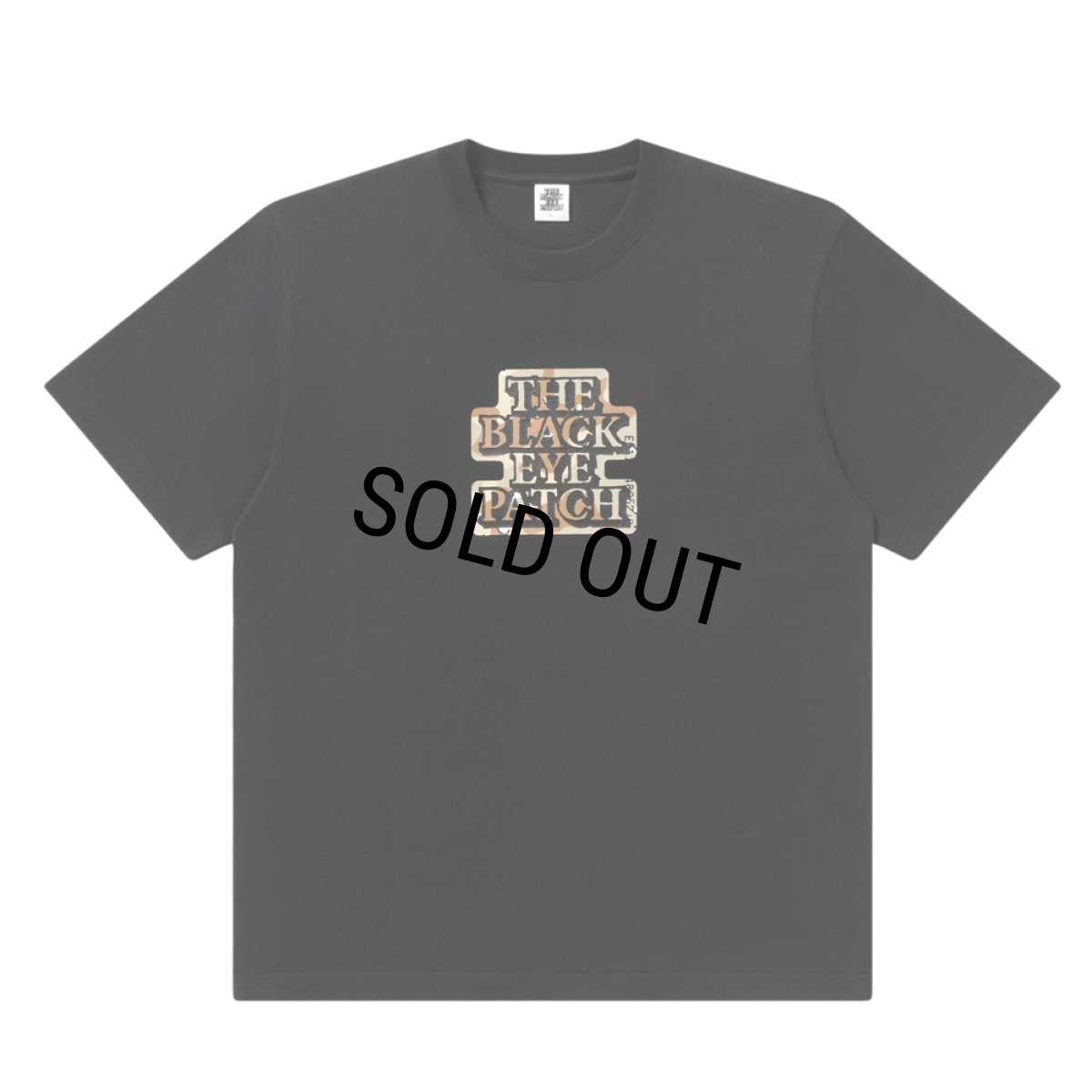 画像1: BlackEyePatch/CHOCOLATE CHIP CAMO OG LABEL TEE (BLACK) (1)