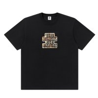 BlackEyePatch/CHOCOLATE CHIP CAMO OG LABEL TEE （BLACK）