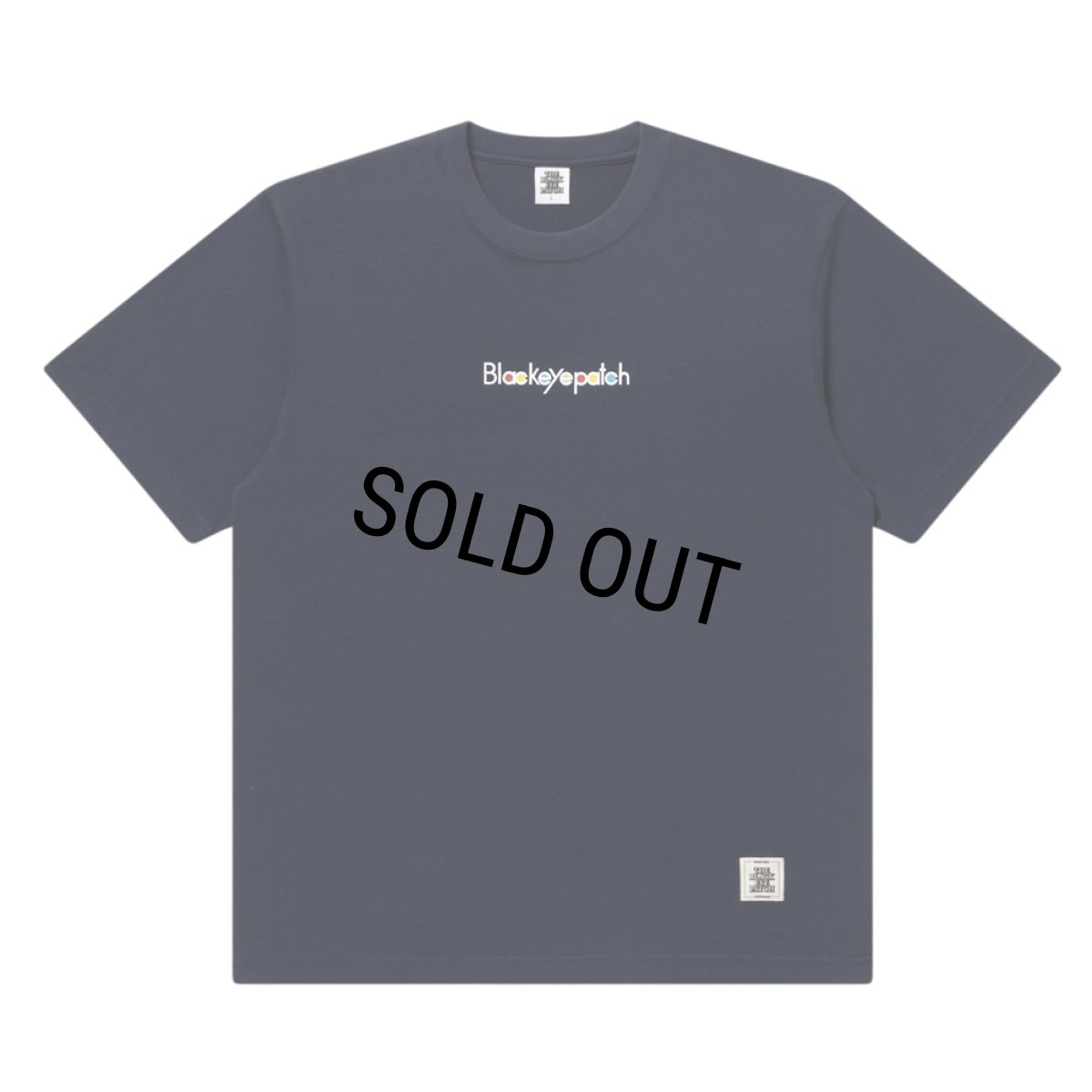 画像1: BlackEyePatch/TOP CHART LOGO TEE(NAVY) (1)