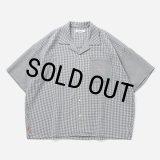 TIGHTBOOTH/SEERSUCKER ALOHA（B/W Gingham）［シアサッカーアロハ-25夏］