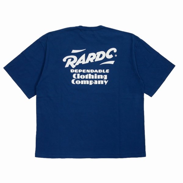画像1: ROUGH AND RUGGED/DESIGN SS（NAVY）［プリントT-25春夏］