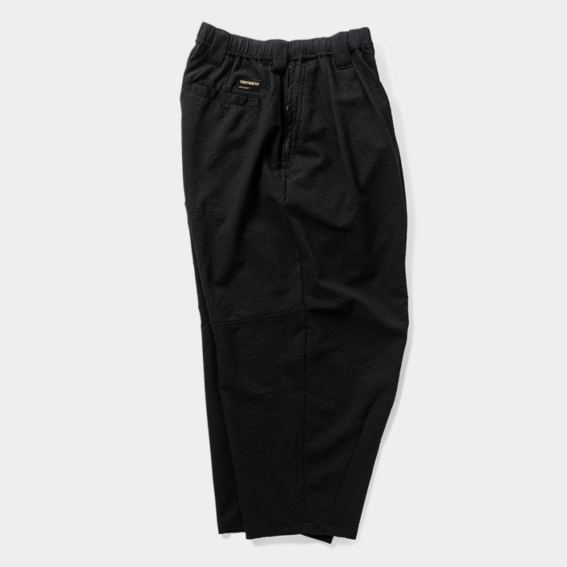 画像2: TIGHTBOOTH/SEERSUCKER BALLOON PANTS（Black）［シアサッカーバルーンパンツ-25夏］