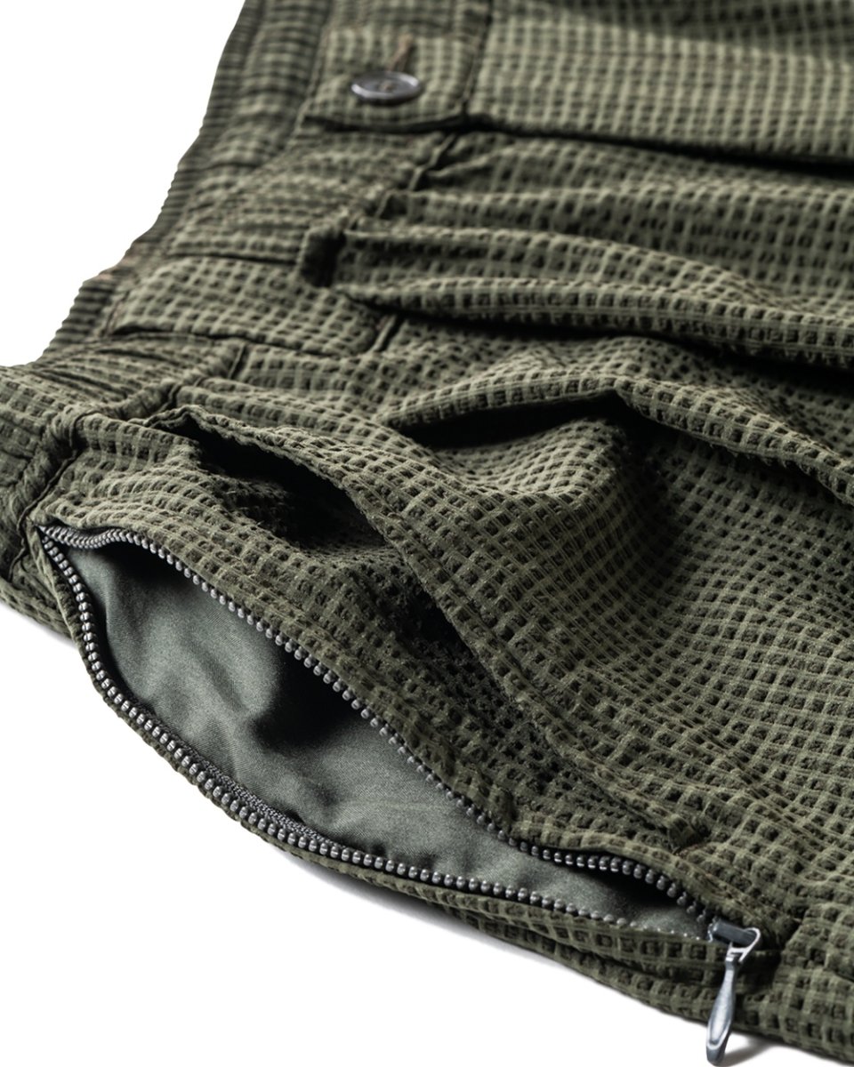 画像7: TIGHTBOOTH/SEERSUCKER BIG SHORTS（Olive）［シアサッカービッグショーツ-25夏］ (7)