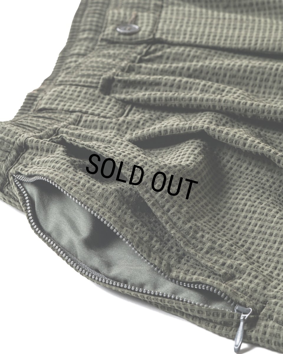 画像7: 【30%OFF】TIGHTBOOTH/SEERSUCKER BIG SHORTS（Olive）［シアサッカービッグショーツ-25夏］ (7)