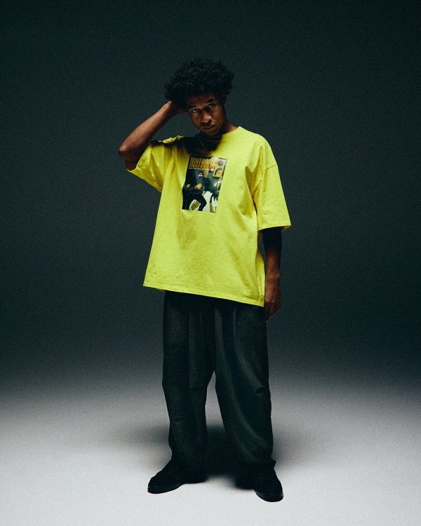 画像2: TIGHTBOOTH/RUN S/S T-SHIRT（Black）［プリントT-25夏］