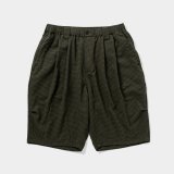 TIGHTBOOTH/SEERSUCKER BIG SHORTS（Olive）［シアサッカービッグショーツ-25夏］