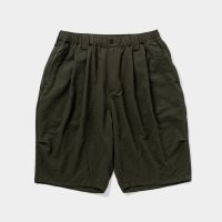 TIGHTBOOTH/SEERSUCKER BIG SHORTS（Olive）［シアサッカービッグショーツ-25夏］