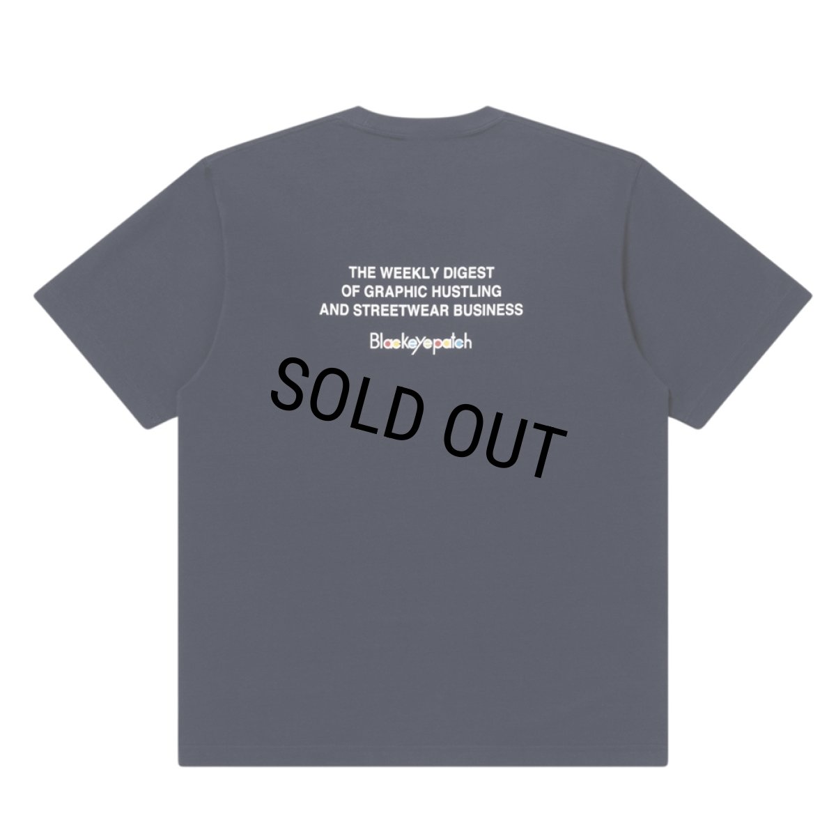 画像2: BlackEyePatch/TOP CHART LOGO TEE(NAVY) (2)