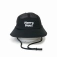 画像1: ROUGH AND RUGGED/SUN HAT（BLACK）［サンハット-25春夏］ (1)