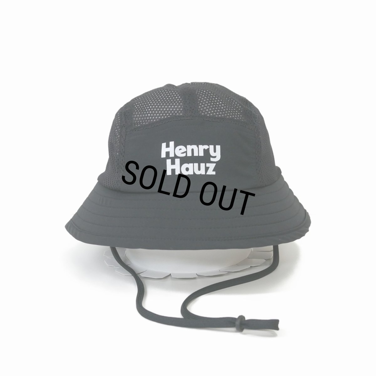 画像1: ROUGH AND RUGGED/SUN HAT（BLACK）［サンハット-25春夏］ (1)