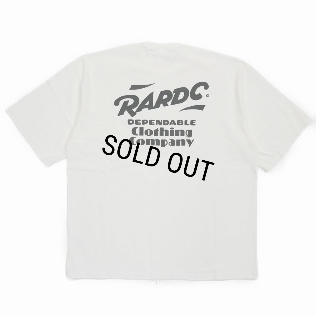 画像1: 【40%OFF】ROUGH AND RUGGED/DESIGN SS（WHITE）［プリントT-25春夏］ (1)