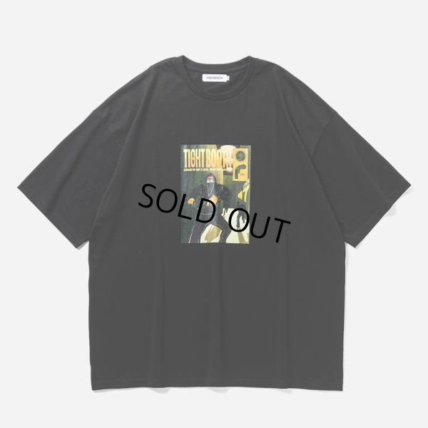 画像1: TIGHTBOOTH/RUN S/S T-SHIRT（Black）［プリントT-25夏］