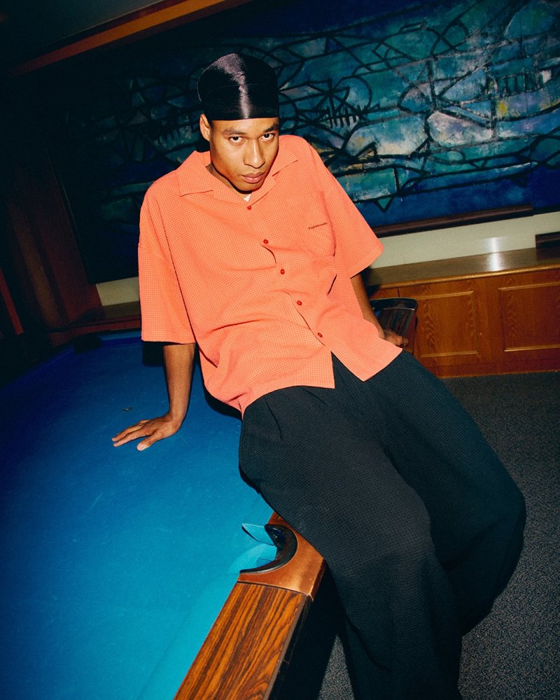 画像3: TIGHTBOOTH/SEERSUCKER BALLOON PANTS（Black）［シアサッカーバルーンパンツ-25夏］