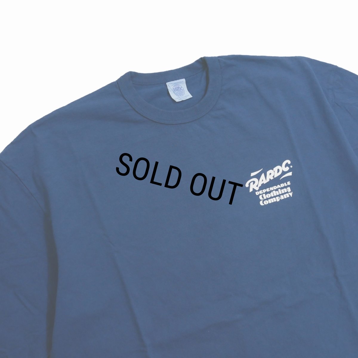 画像3: 【40%OFF】ROUGH AND RUGGED/DESIGN SS（NAVY）［プリントT-25春夏］ (3)