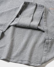 画像9: TIGHTBOOTH/SEERSUCKER ALOHA（B/W Gingham）［シアサッカーアロハ-25夏］ (9)