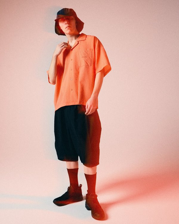 画像3: TIGHTBOOTH/SEERSUCKER BIG SHORTS（Black）［シアサッカービッグショーツ-25夏］