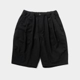 TIGHTBOOTH/SEERSUCKER BIG SHORTS（Black）［シアサッカービッグショーツ-25夏］