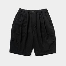 画像1: TIGHTBOOTH/SEERSUCKER BIG SHORTS（Black）［シアサッカービッグショーツ-25夏］ (1)