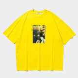 TIGHTBOOTH/RUN S/S T-SHIRT（Yellow）［プリントT-25夏］