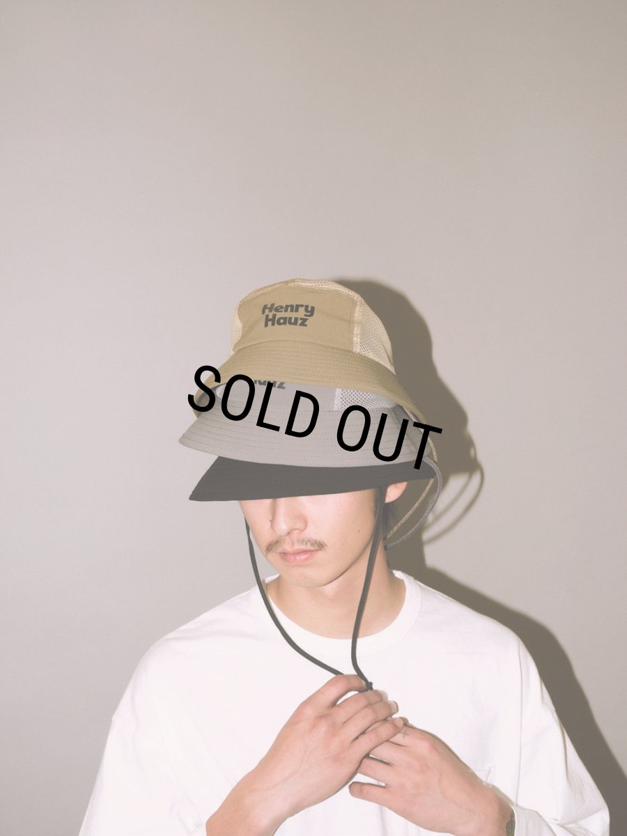 画像4: ROUGH AND RUGGED/SUN HAT（BLACK）［サンハット-25春夏］ (4)