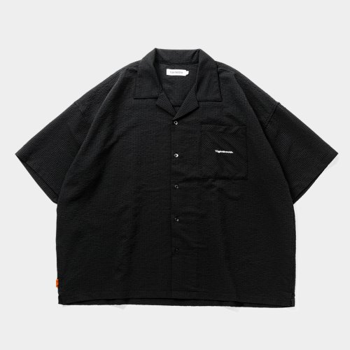 他の写真1: TIGHTBOOTH/SEERSUCKER ALOHA（Black）［シアサッカーアロハ-25夏］
