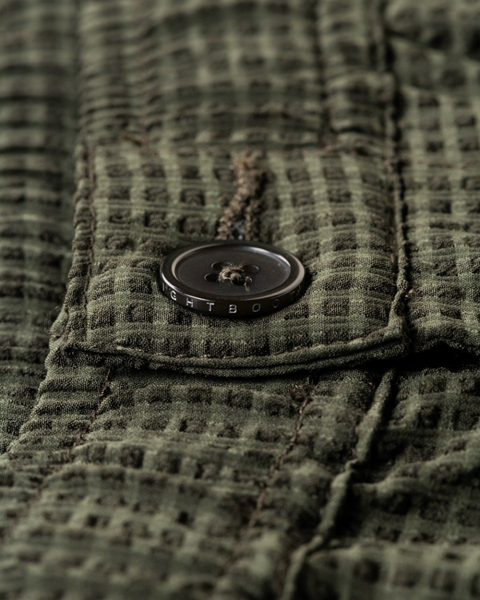 画像6: TIGHTBOOTH/SEERSUCKER BIG SHORTS（Olive）［シアサッカービッグショーツ-25夏］ (6)