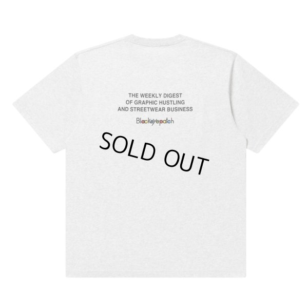 画像2: BlackEyePatch/TOP CHART LOGO TEE（ASH）