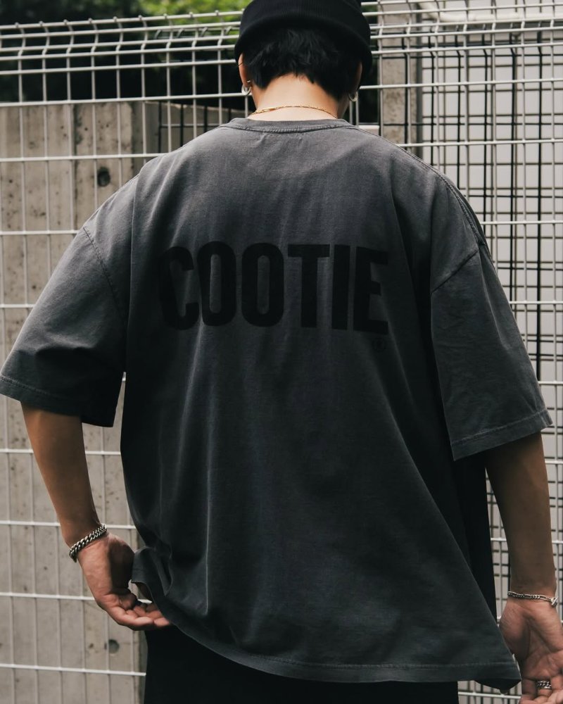 画像3: COOTIE PRODUCTIONS/Pigment Dyed S/S Tee（Black）［ピグメントダイプリントT-25春夏］