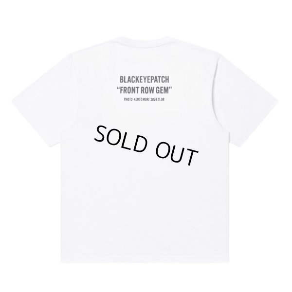 画像2: BlackEyePatch/FRONT ROW GEM PHOTO TEE（WHITE）
