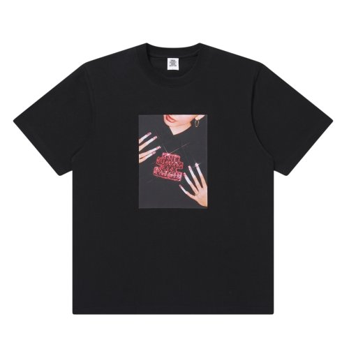 他の写真1: BlackEyePatch/FRONT ROW GEM PHOTO TEE（BLACK）