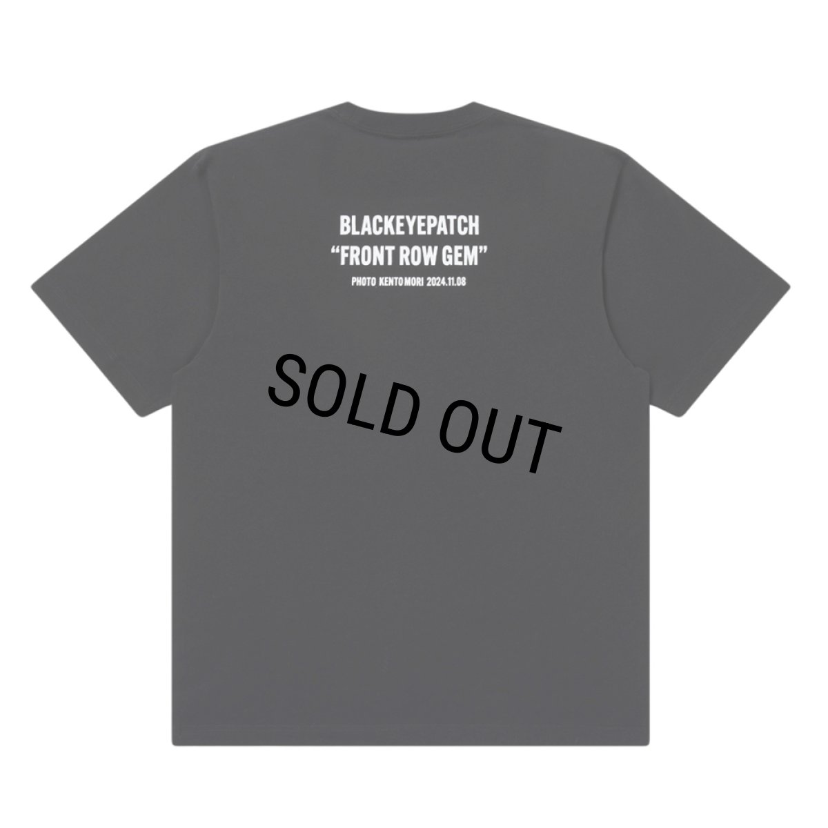 画像2: BlackEyePatch/FRONT ROW GEM PHOTO TEE（BLACK） (2)