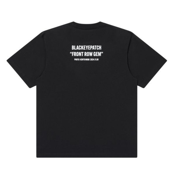 画像2: BlackEyePatch/FRONT ROW GEM PHOTO TEE（BLACK）
