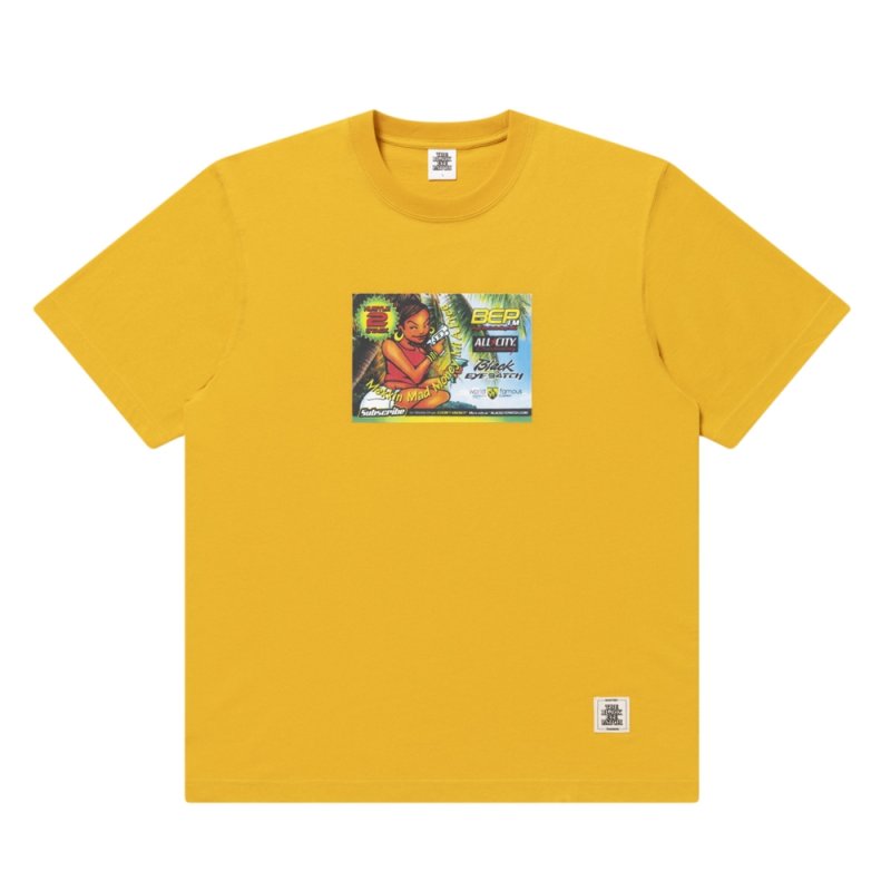 画像1: BlackEyePatch/DANCEHALL RADIO TEE（MUSTARD）