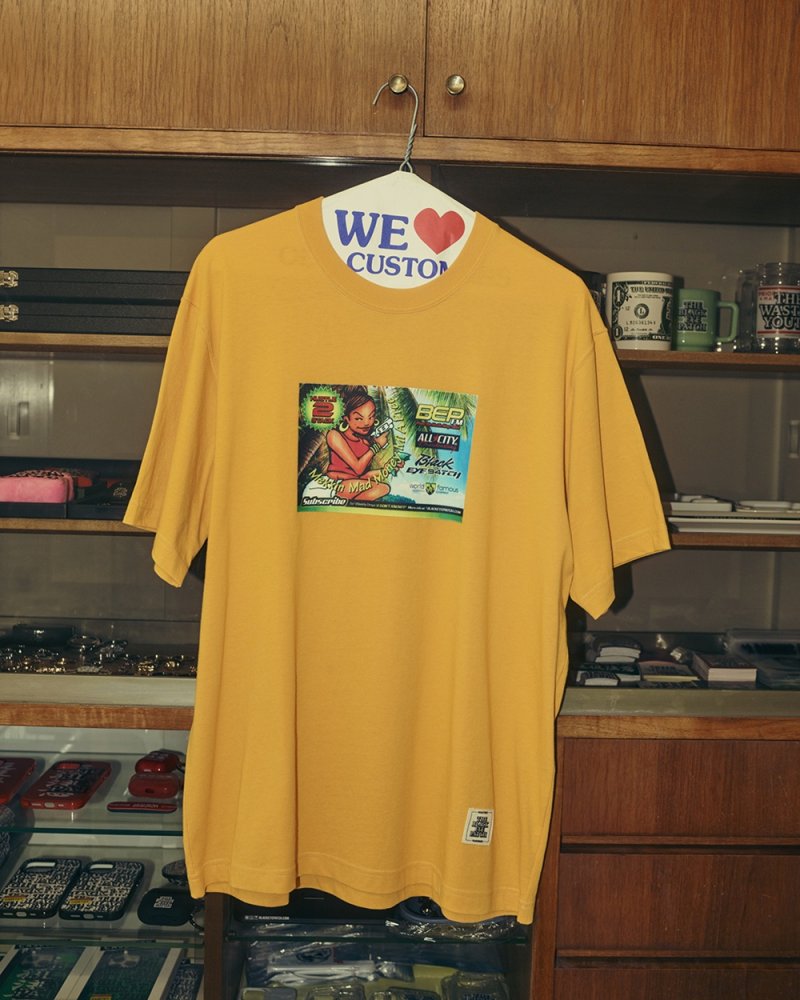 画像3: BlackEyePatch/DANCEHALL RADIO TEE（MUSTARD）