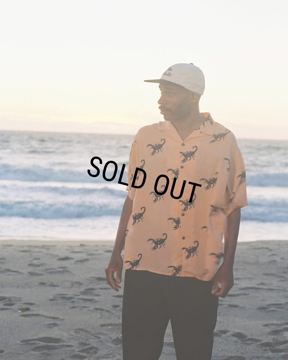 画像6: CHALLENGER/S/S SCORPION SHIRT（LT ORANGE）［スコーピオンシャツ-25春夏］ (6)