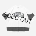 TIGHTBOOTH/COLLEGE DOBBY S/S T-SHIRT（White）［カレッジドビーT-25夏］